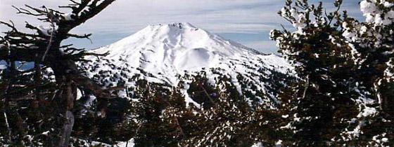 Mt Bachelor from the side of Broken Top