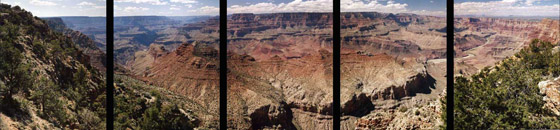 Colorado River and Grand Canyon at the east end of Grand Canyon National Park