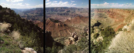 Colorado River and Grand Canyon at the east end of Grand Canyon National Park