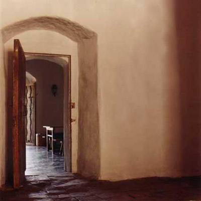 Door in La Purisima Mission Near Lompoc, California