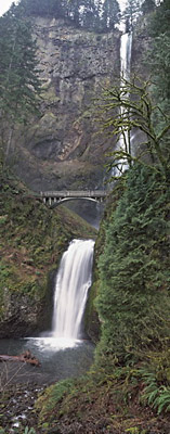 Highest waterfall in the Pacific Northwest, along the Columbia River