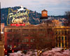 Portland Sign - Spring Sunrise, Portland, Oregon