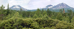 Three Sisters and Manzanita, Sisters, Oregon